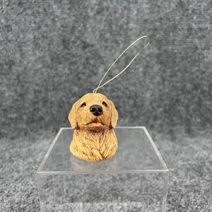 Sandicast Golden Retriever Dog 2" Resin Ornament 1996 USA